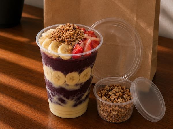 Açaí Iceland 700ml + 3 Complementos Grátis